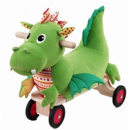 Gåvogn - Puffy Dragon fra Softwood