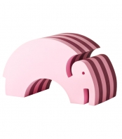 Bobles elefant - rosa
